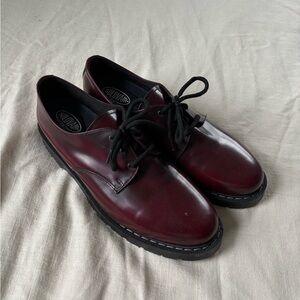 Solovair Gripfast Vegan Oxblood Red Shoes Size 11